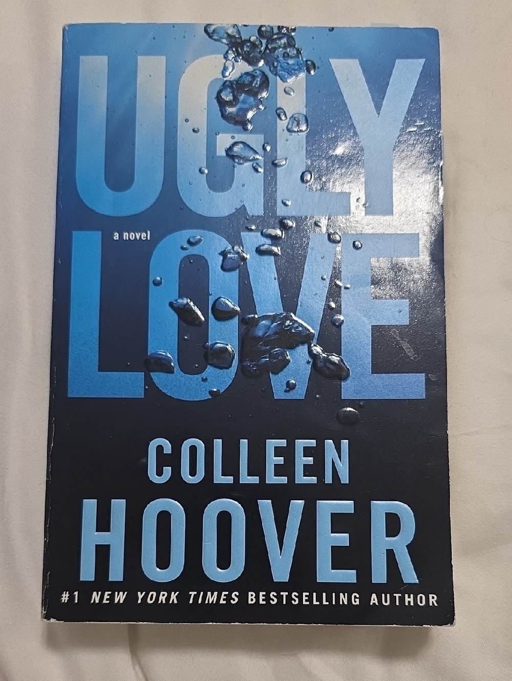 Ugly Love by Colleen Hoover - Blue & Black Paperback Novel